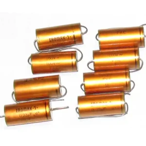 Begrenztes Angebot 0,33uF FKE Kondensator 160V axial 15x31mm bipolar EROMAK-1 FKE