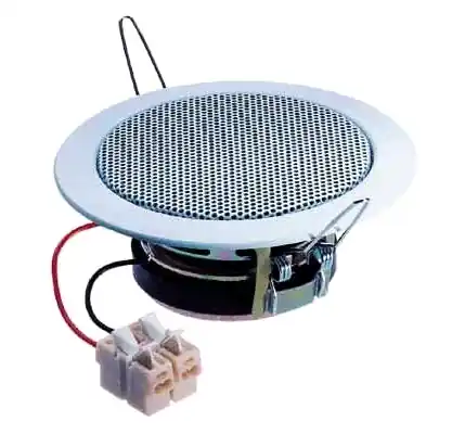 Bestpreis 100mm Deckenlautsprecher 30W 8ohm IP54 für Bad Sauna Outdoor Weiss