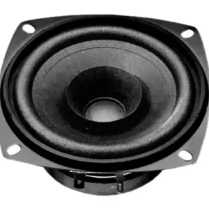 105mm Tieftöner mit Breitbandeigenschaften 30W 4Ohm 100x100mm FR10 Premium
