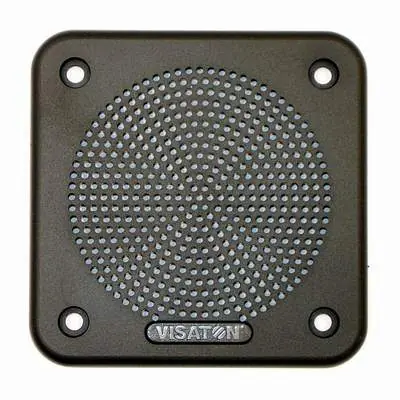 10cm Lautsprecherabdeckung Gitter quadratisch 96x96mm Kunststoff Geld-Zurück-Garantie