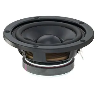 Top-Qualität 122mm Basslautsprecher 50W 4-Ohm W100S Fullrange mit Breitbandeigenschaften