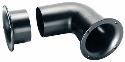 Markenprodukt 124mm Bassreflexrohr BR25.50 VISA gekrümmt T 205mm