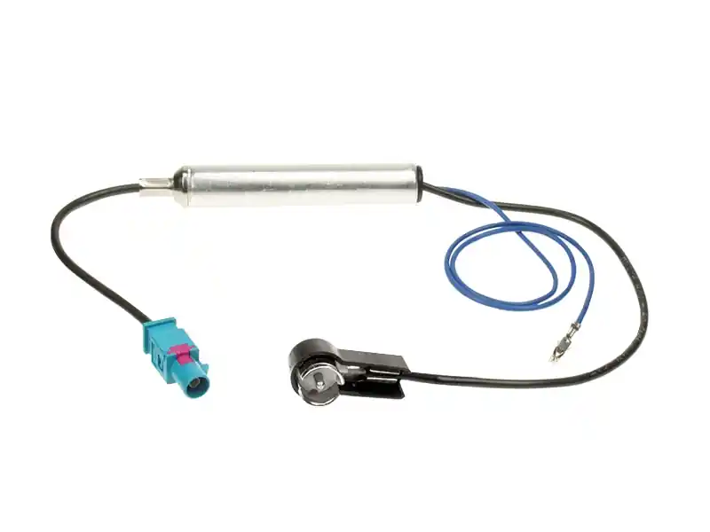 Exklusiv 12V KFZ Antennenverstärkerspeisung Fakra Adapter für Audi VW Fiat Opel Skoda Seat