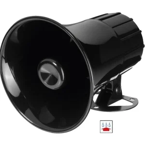 12V Sirene Hornsirene 12W extrem laute Sirene 110dB Signalgeber Alarmgeber Indoor Outdoor Großhandel