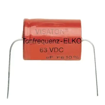 15uF Tonelko 35VAC 63VDC axial Kondensator bipolar Top-Qualität