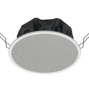 Neu 180mm ELA Deckenlautsprecher 15W 8ohm mit 100V 6W ELA Trafo Weiss