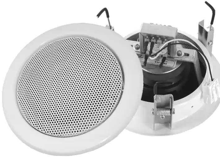 Mega-Angebot 180mm ELA Deckenlautsprecher 25W 8ohm mit 100V 6W ELA Trafo DEL130/6