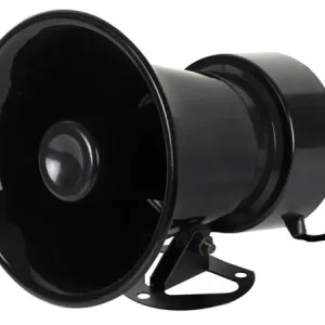 12V Sirene Hornsirene 20W extrem laute Sirene 115dB Signalgeber Alarmgeber Indoor Outdoor Nur Für Kurze Zeit