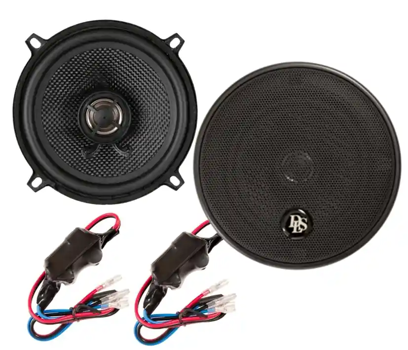 Sichere Zahlung 13cm Autolautsprecher 130mm 2x150W 4ohm Euronorm CC225 2-wege mit 2x Schutzgitter
