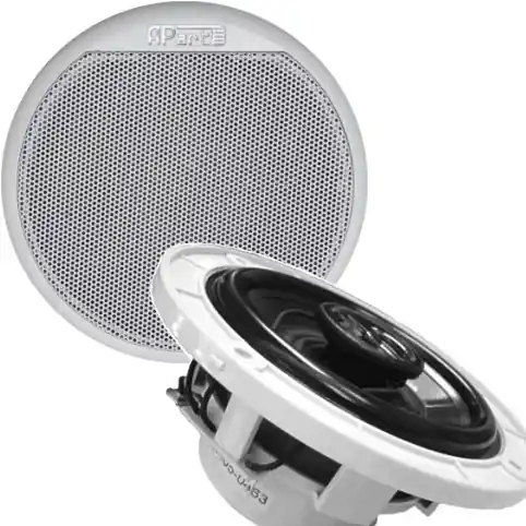 152mm Deckenlautsprecher 50W 8ohm Wasserfest Marine Weiss CMAR5-W Preisknaller