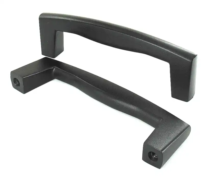 19zoll Griffe Schwarz 160mm Metallgriffe Highlight