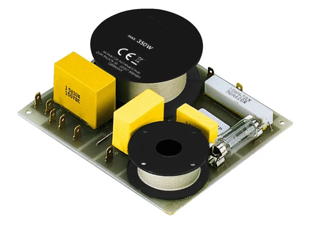2-wege Weiche 350W 8ohm 3000Hz oder 4ohm 1500Hz 12dB 18dB DN1218P mit Hochtonschutzelement Aktuell