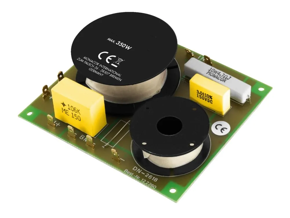 2-wege Weiche 350Watt 3kHz DN-2618 für 8-Ohm oder 4-Ohm verwendbar Nur Für Kurze Zeit