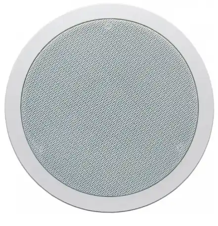 205mm ELA Deckenlautsprecher 60W 16ohm 2wege HiFi Pro mit 100V 20W ELA Trafo CM20T Weiß IP54 Bestseller