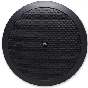 205mm ELA Deckenlautsprecher CM6T Schwarz 60W 16ohm 2-wege HiFi mit 100V 6W ELA Trafo IP54 Echt