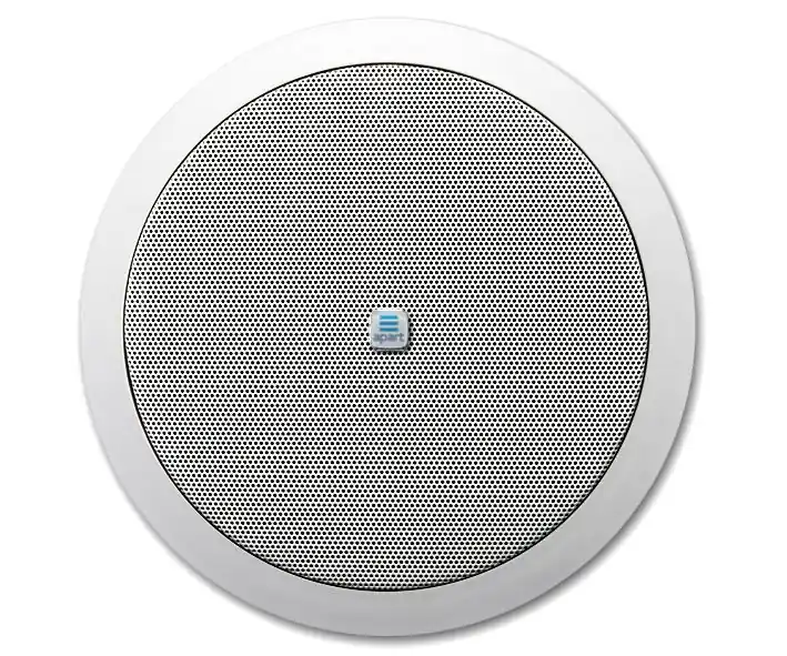 205mm ELA Deckenlautsprecher CM6T Weiss 60W 16ohm 2wege HiFi mit 100V 6W ELA Trafo IP54 Hochwertig
