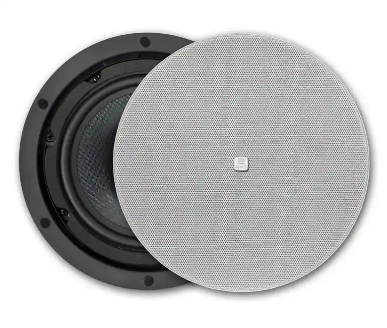 210mm Deckenlautsprecher 60W 16Ohm 2wege HiFi IP50 Randlos mit 100V Trafo CM20DT Stück Weltweiter Versand