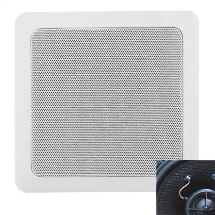 220x220mm Deckenlautsprecher 50W 8ohm WHD UP14/2Q Echt