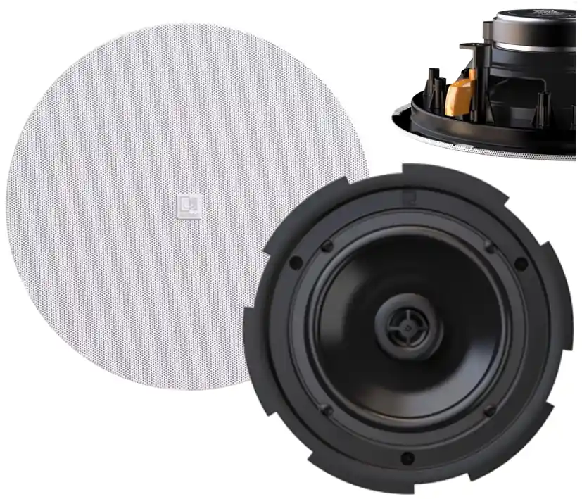 Neue Ware 225mm Deckenlautsprecher CIRA724I-W 100W 8Ohm 2wege HiFi Reinweiss Einbau-DM200mm