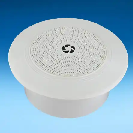 Abverkauf 230mm Deckenlautsprecher 30W 8Ohm mit 100V 10W ELA Trafo und Schutztopf Weiss