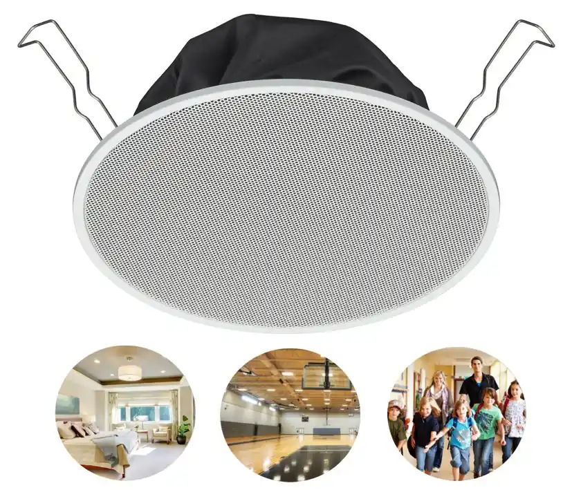 230mm ELA Deckenlautsprecher 15W 8ohm mit 100V 6W ELA Trafo PC2360 Weiss Jetzt Kaufen