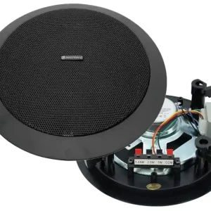 230mm ELA Deckenlautsprecher Schwarz 10W 8-Ohm mit 100V 5W ELA Trafo Jetzt Bestellen