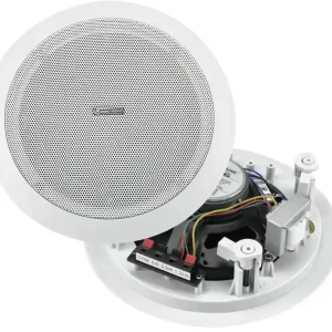 Solange Der Vorrat Reicht 230mm ELA Deckenlautsprecher Weiss 10W 8ohm mit 100V 5W ELA Trafo