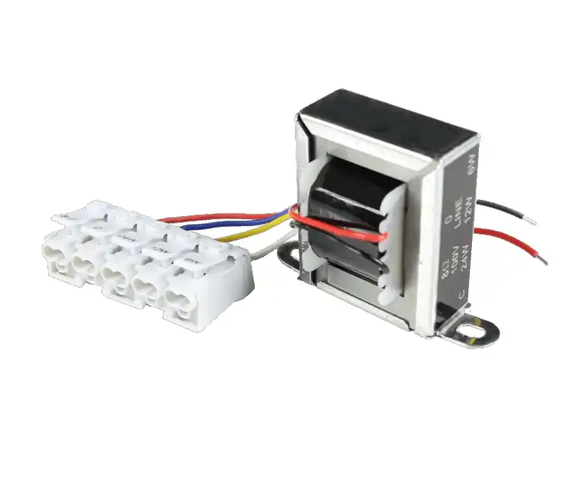 Garantierte Lieferung 24W ELA Trafo 100V Audiotrafo offene Bauweise mit Klemme einstellbar 6-12-24W rms