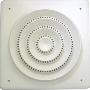 253mm Abdeckung Blende Weiss Quadratisch 253x253mm Universalblende Lüfterabdeckung Sale