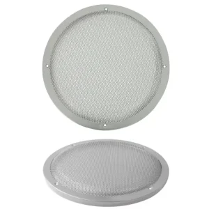 26cm Lautsprecherabdeckung 266mm 10zoll Gitter Rund Silber Sofort Bestellen