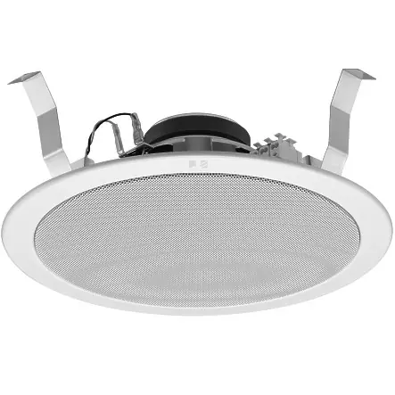 Heißes Angebot 280mm ELA Deckenlautsprecher 15W 8ohm mit 100V 6W ELA Trafo PC2869 Weiss