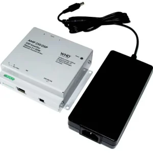 Neu 2x50W Verstärker Aktiver 100W Deckenverstärker AMP250DSP mit Cinch-Eingang und Netzteil