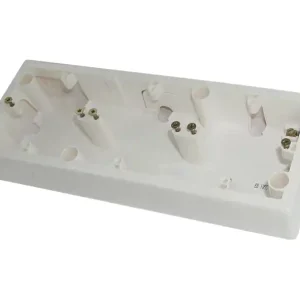 Highlight 3-fach Aufputzrahmen 90x232mm Ultraweiss oben für 80er Blende Universal