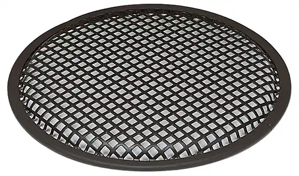 Gratis Versand 30cm Lautsprechergitter 12zoll Stollengitter 308mm Abdeckung Schwarz