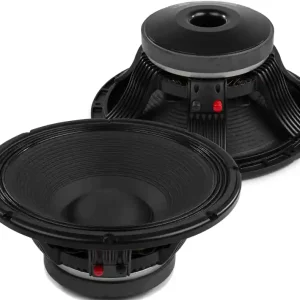 400mm 15zoll 1600W 8-Ohm Basslautsprecher 38cm ALU Druckguss Tieftöner mit 4zoll Schwingspule Highlight