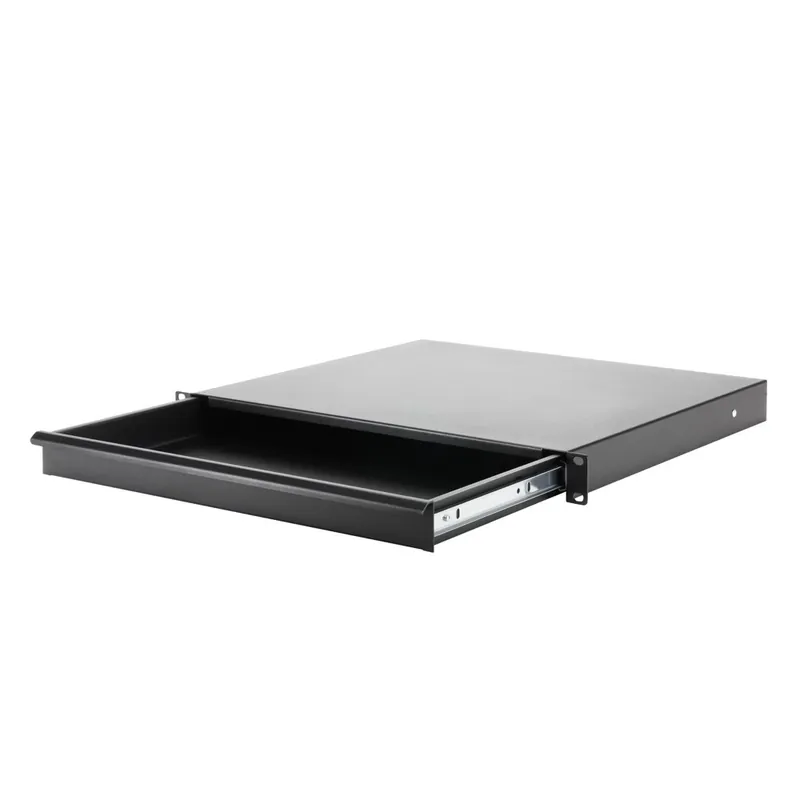 483mm 19zoll 1HE Schublade Stahl Rackschublade mit U-Griff Günstig
