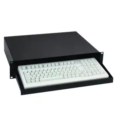 Markenprodukt 483mm 19zoll 2HE Schublade Stahl Tastatureinschub Ablage
