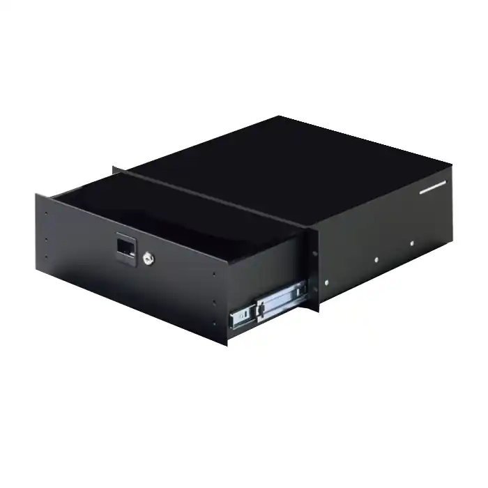 483mm 19zoll 3HE Schublade Aluminium Rackschublade Snaplock Kracherpreis