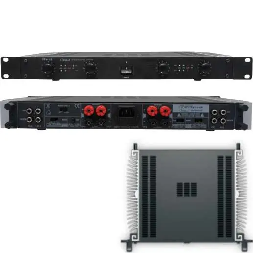 Wochenendangebot 4Kanal Verstärker mit 4x160Watt CHAMP-4 Endstufe Lüfterlos Multiroom