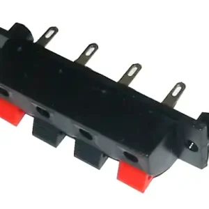 Geld-Zurück-Garantie 4pol Anschlussklemme 65x18mm Klemmterminal mit Zapfen