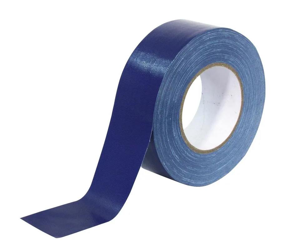 Ausverkauf 50m Klebeband BLAU Gewebeklebeband Panzertape Breite 50mm