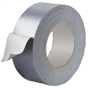 50m Klebeband Silber Gewebeklebeband Panzertape Breite 50mm Handgefertigt
