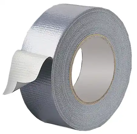 50m Klebeband Silber Gewebeklebeband Panzertape Breite 50mm Handgefertigt