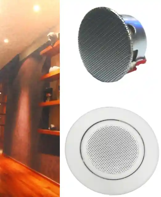Sofort Bestellen 50mm Deckenlautsprecher 15W 20 Ohm Halogenlautsprecher Weiß