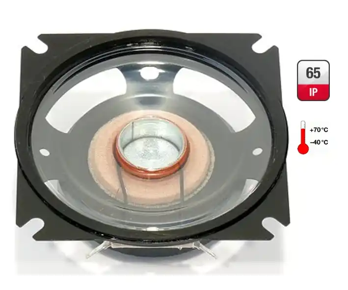 83x83mm Lautsprecher 4Ohm 30W IP65 Breitband Spritzwasserfest Solange Der Vorrat Reicht