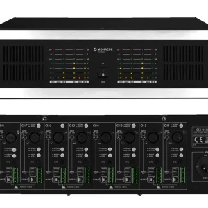 8Kanal Verstärker mit 8x200W = 1800W STA-1508 Multiroom Solange Der Vorrat Reicht