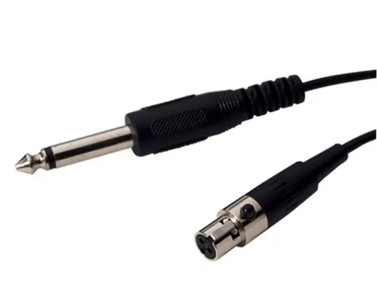 Adapter Mini XLR auf 6,3 Klinkenstecker zu Taschensender Bestseller