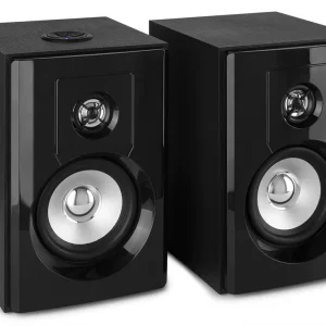 Aktiv Lautsprecher 80W mit Bluetooth USB-Player AUX Cincheingang Beliebt
