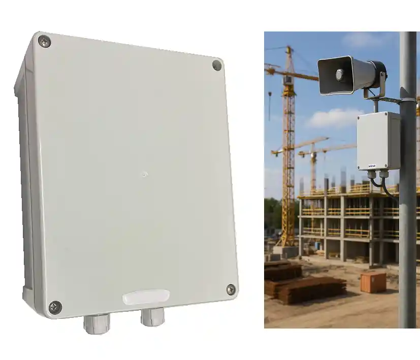 Rabatt Aktiver Mobilfunk 4G GSM Lautsprecherverstärker IP67 für 4-8ohm Hornlautsprecher