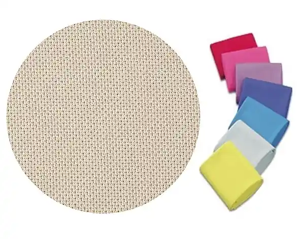 Akustikstoff Bespannstoff 125x75cm Beige schalldurchlässiger Stoff Super-Preis